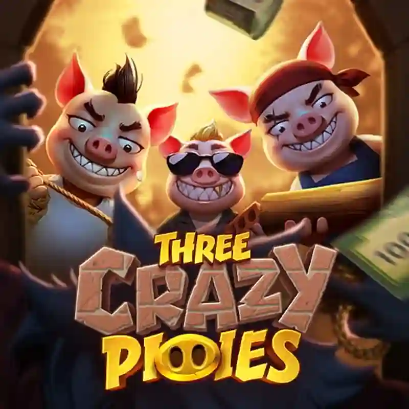 Three Crazy Piggies slot game main image